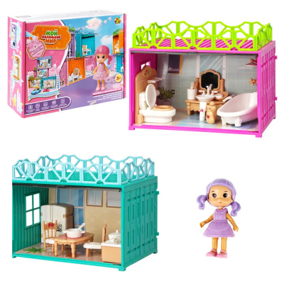 Игровой набор Мой маленький мир Столовая и ванная 1toy Т26710 1